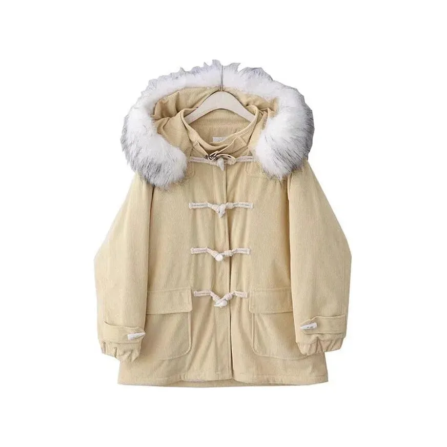 The Molly Oversized Faux Fur Hooded Winter Coat - Multiple Colors