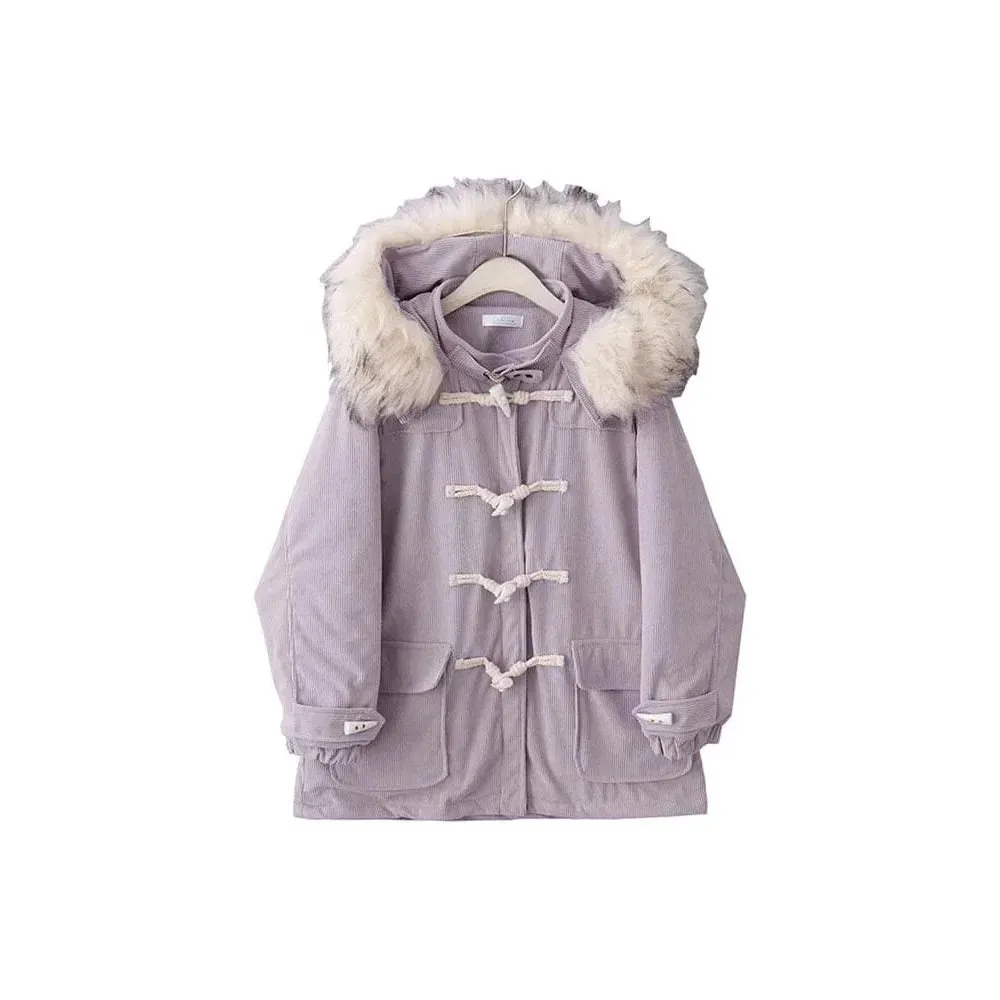 The Molly Oversized Faux Fur Hooded Winter Coat - Multiple Colors