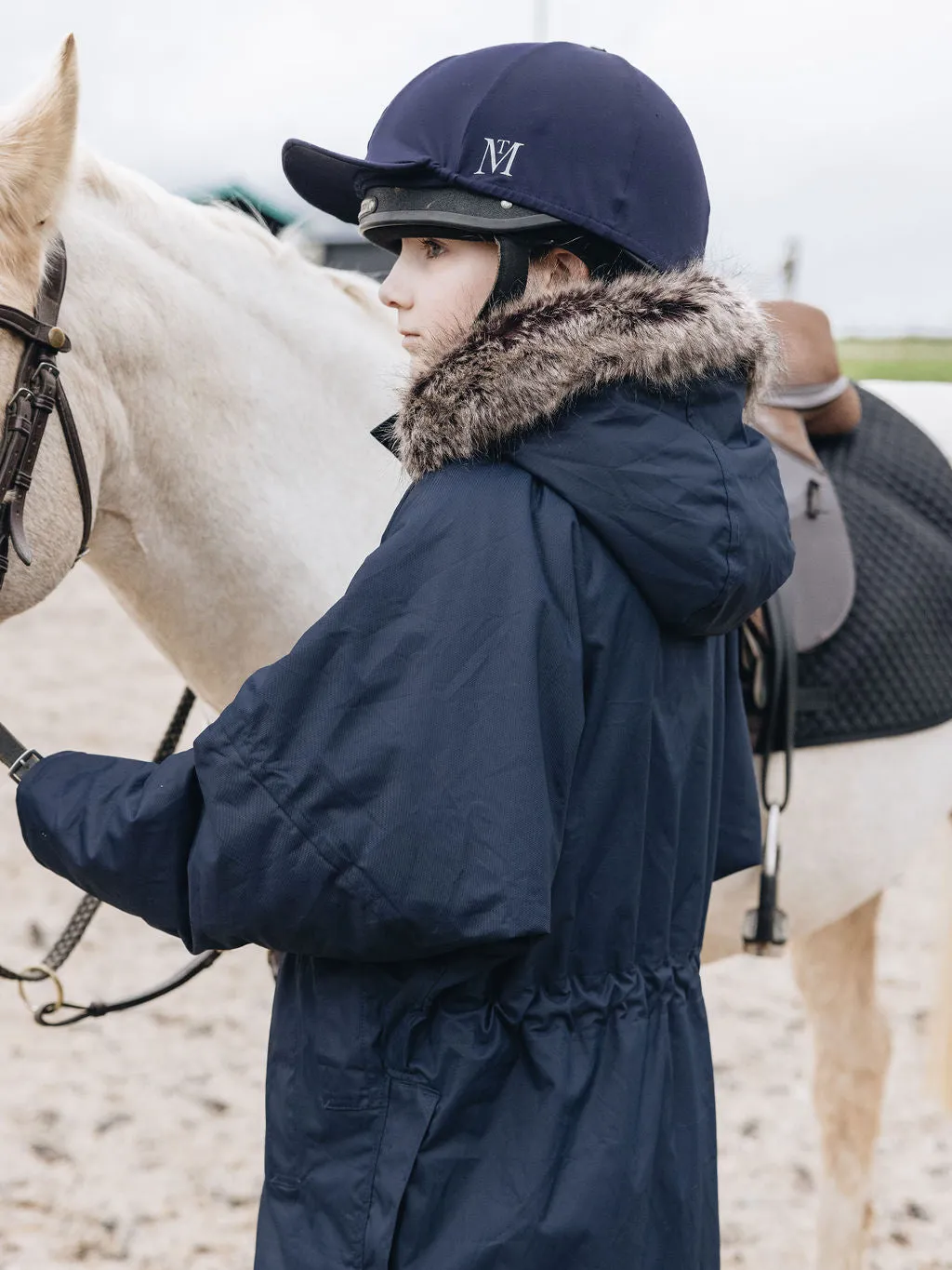 The Winter Parka Quilted Lining & Removable Hood