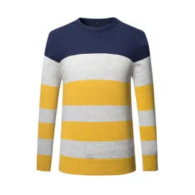 Trend Stripe Slim Fit Winter Pullover