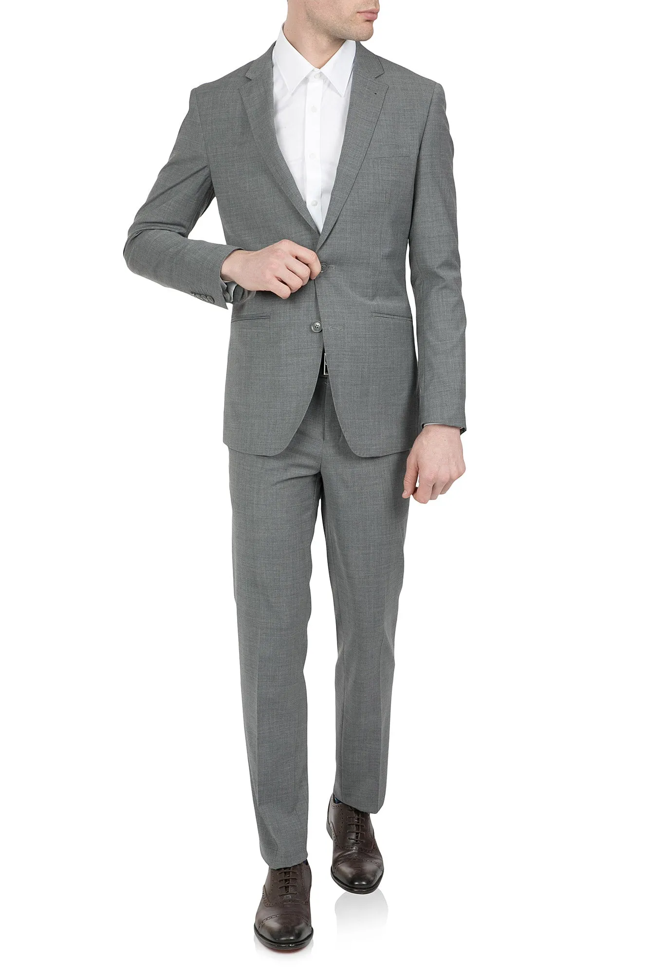 Uberstone Jack Silver Skinny Suit Set