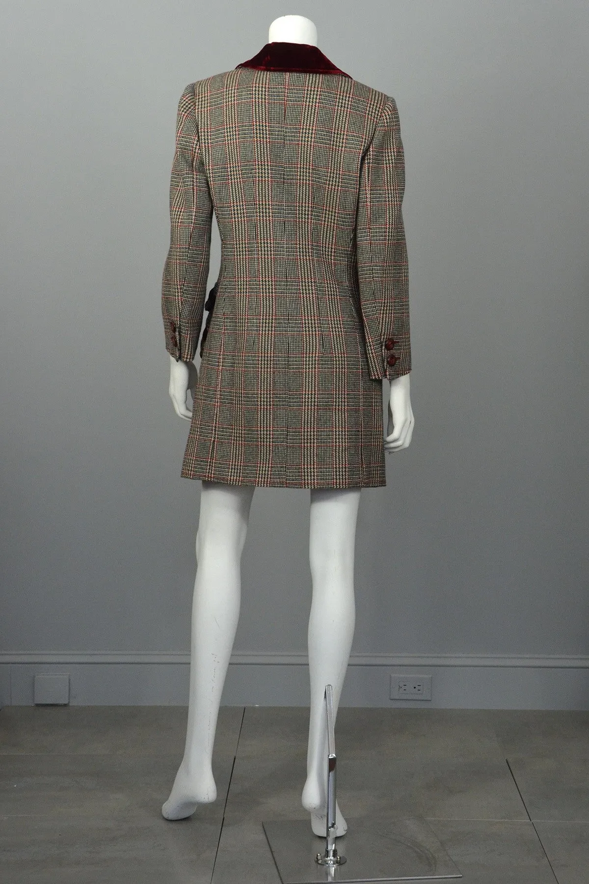 Valentino Tweed Riding Jacket