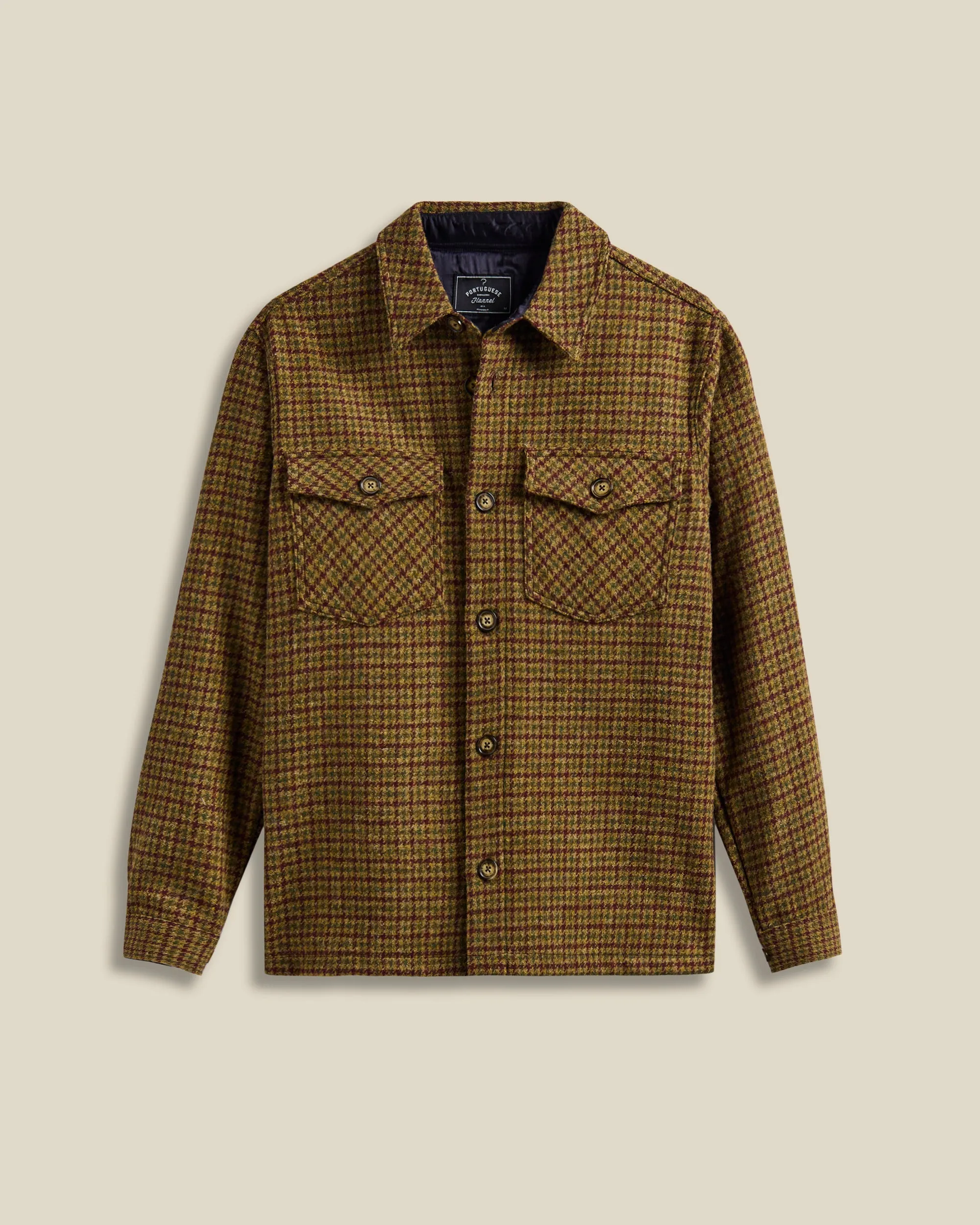 Forest Green Valle Overshirt with Enhanced Features