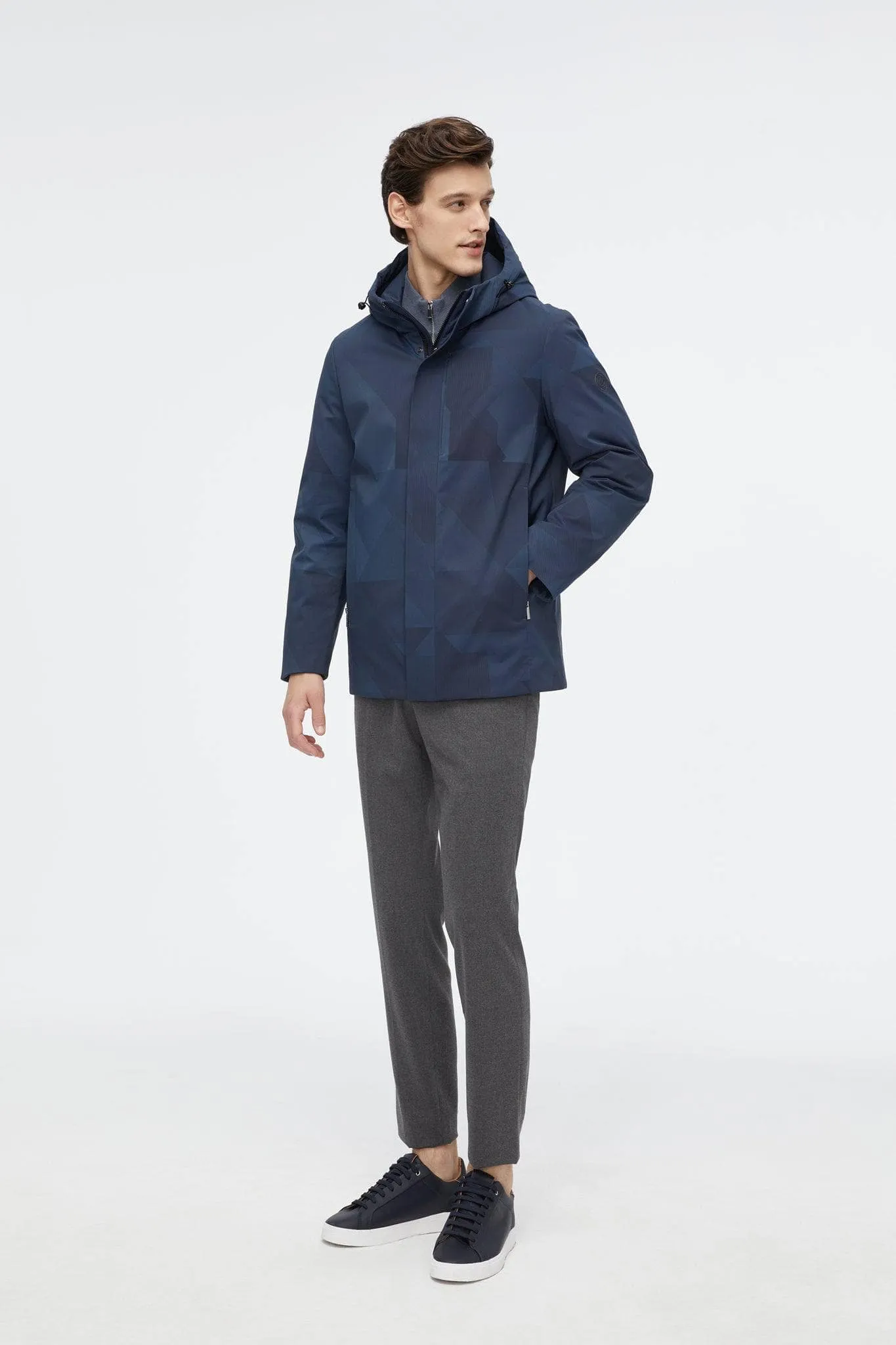 Versatile Goose Down Short Trench