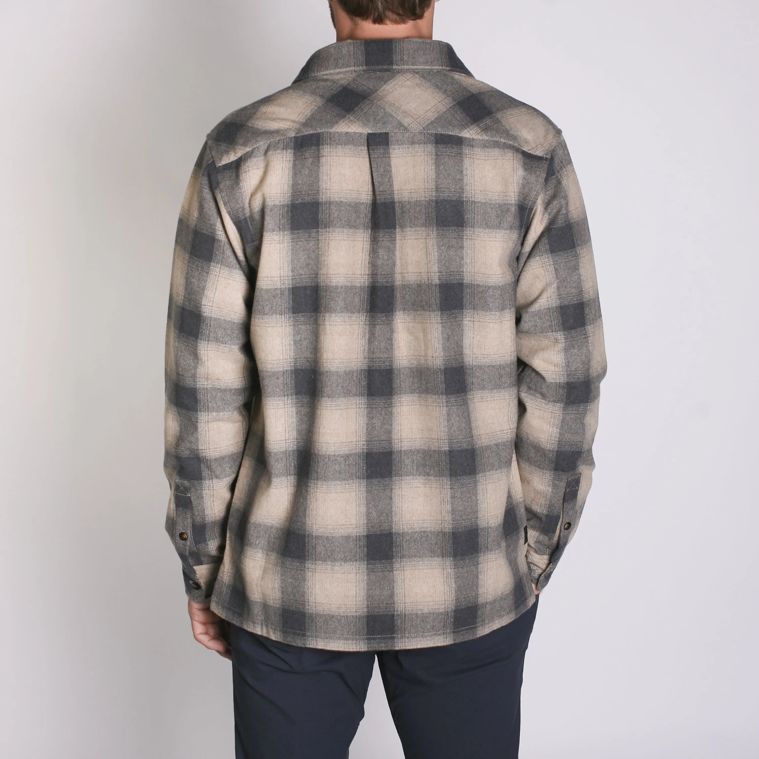 Winthrop Woolly Flannel Desert Coal