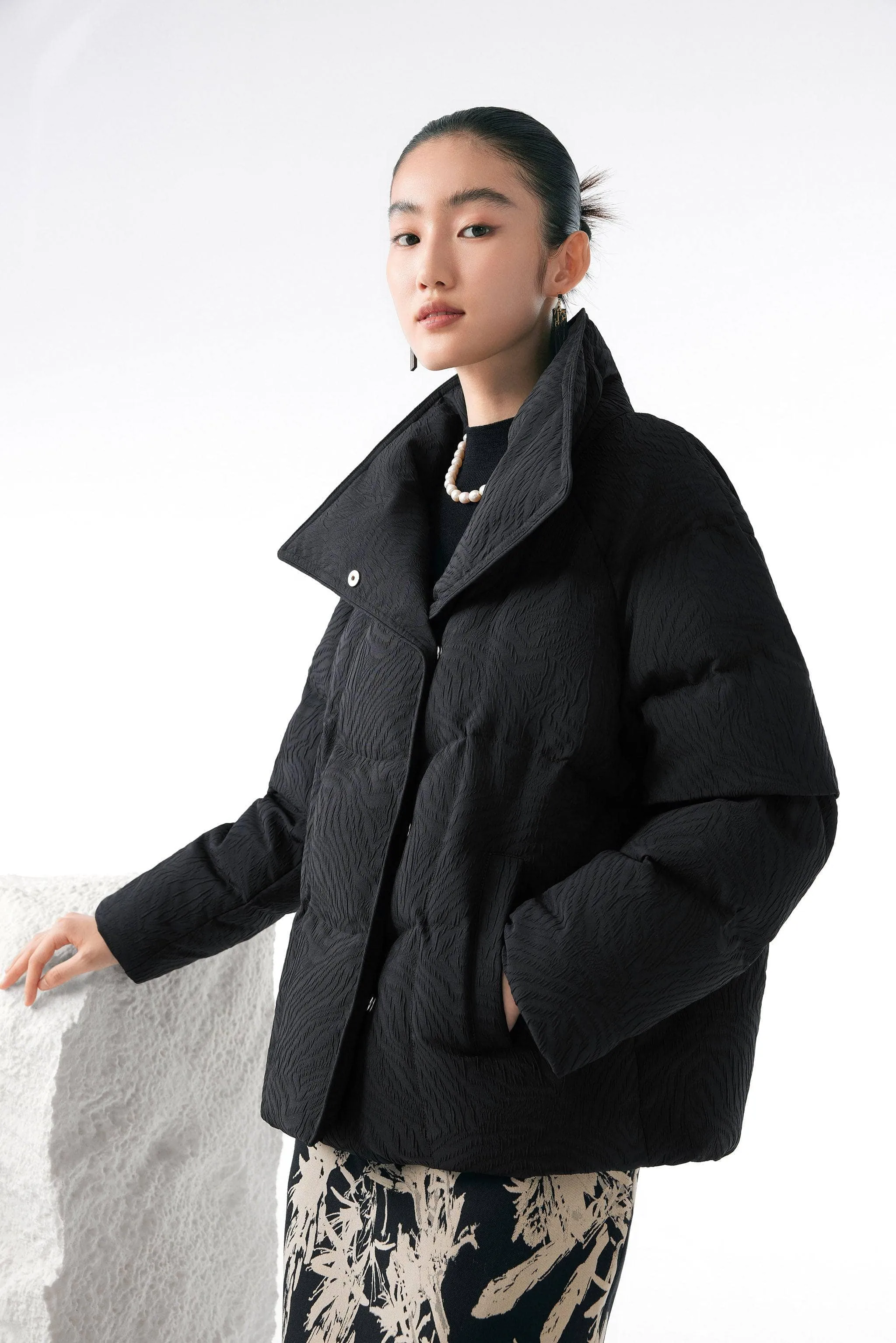 Women's Eastern Aesthetic Goose Down Jacket