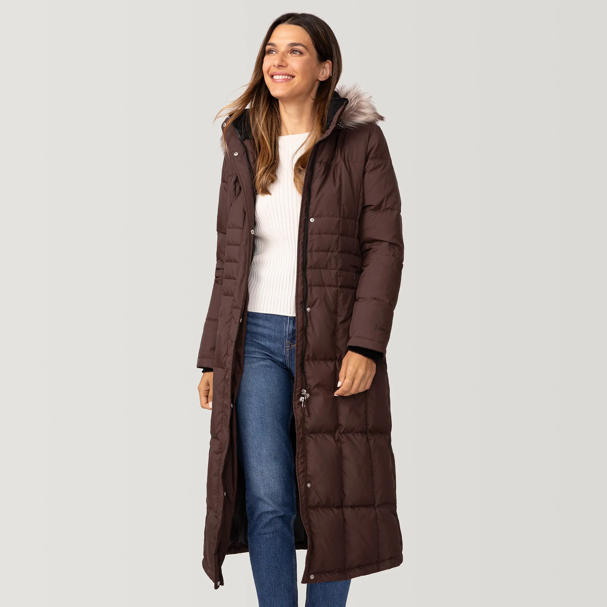 Women's Full Length Splendor Down Jacket