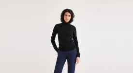 Women's Slim Fit Turtleneck Sweater